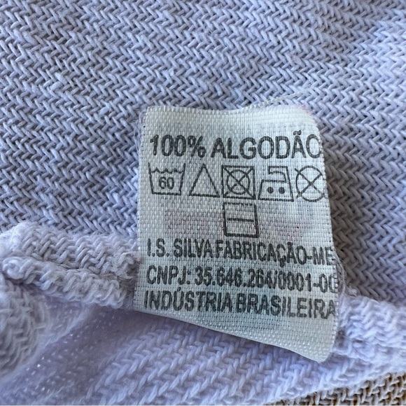 Vintage Anthropomorphic Bumble Bee Cotton Tea Towel Crochet Trim Flowers Brazil - Picture 8 of 8